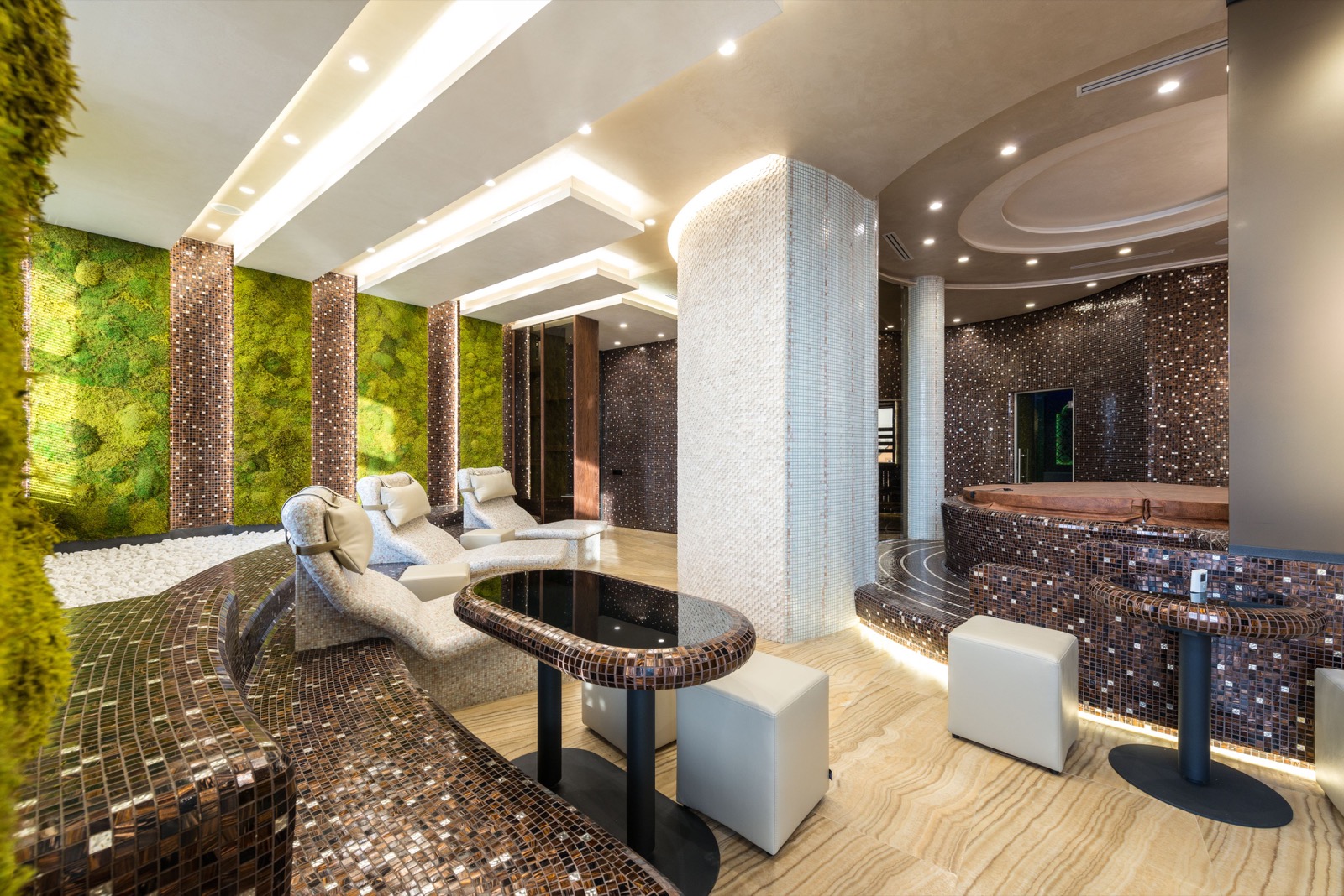Ambiente claro de spa — imagem ilustrativa